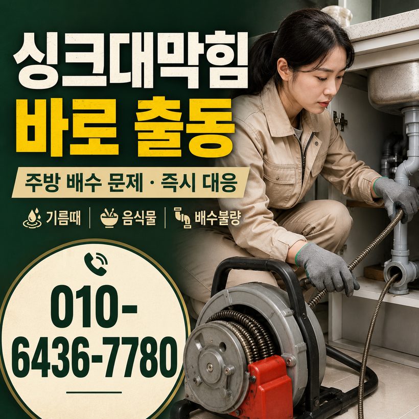 서포면 하수구막힘 빠른출동 2