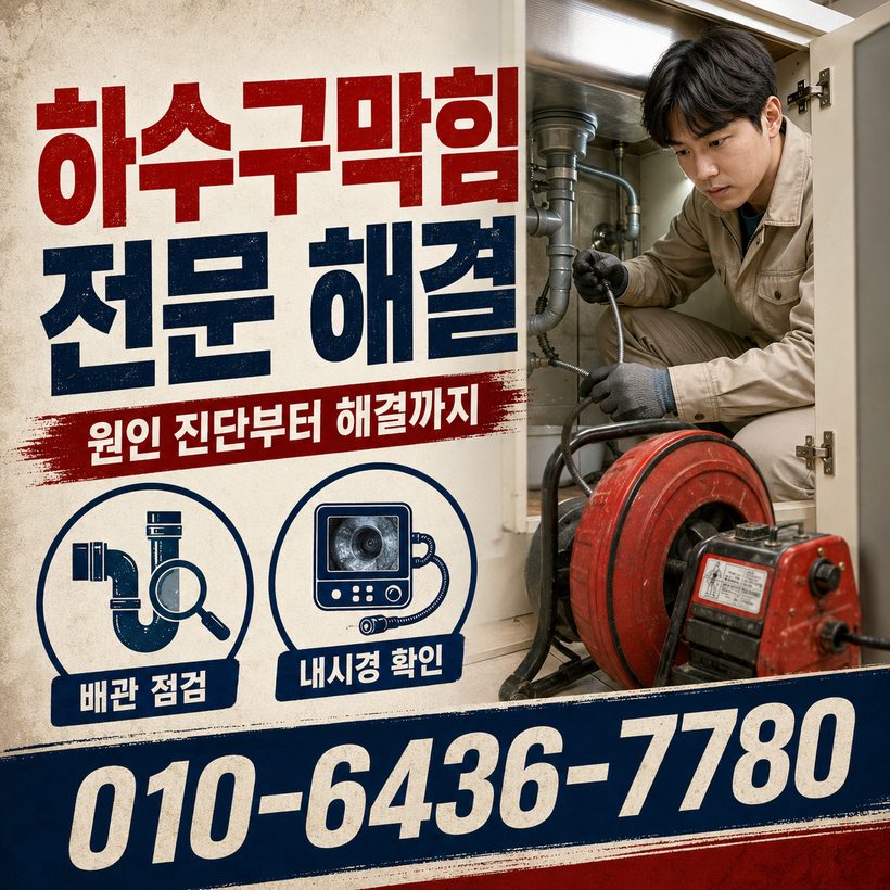 이천동 지역 하수구뚫음 관련 이미지