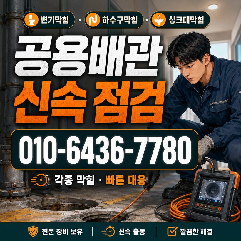 동촌동 지역 하수구막힘 관련 이미지